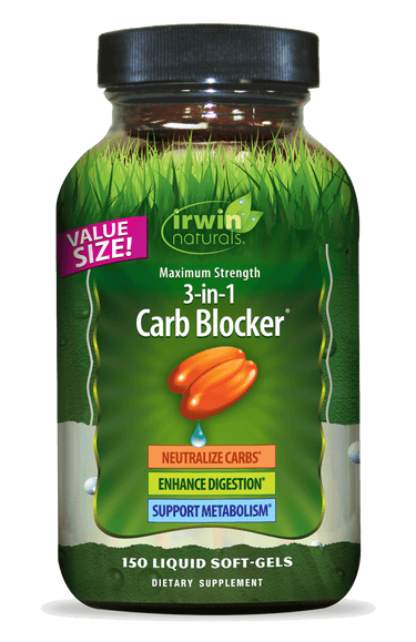 Maximum Strength 3-in-1 Carb Blocker Value Size